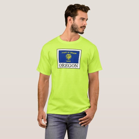 Oregon T-shirt (Voorkant volledig)