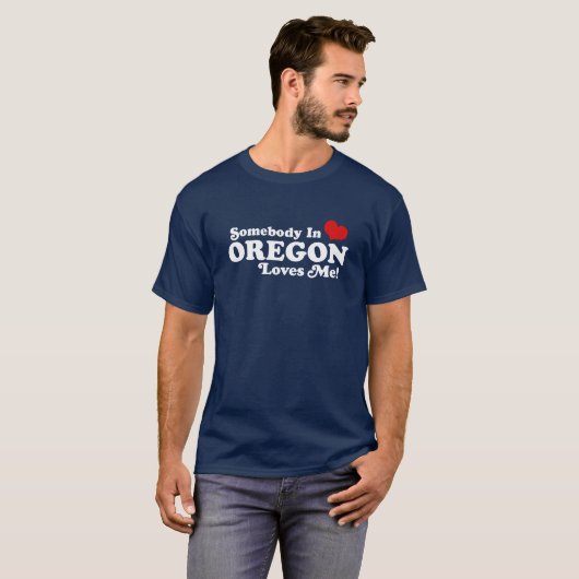 Oregon T-shirt (Voorkant volledig)