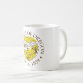 Oregon-teken Koffiemok (Voorkant rechts)