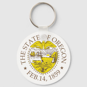 Oregon-teken Sleutelhanger