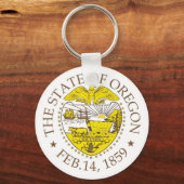 Oregon-teken Sleutelhanger (Voorkant)