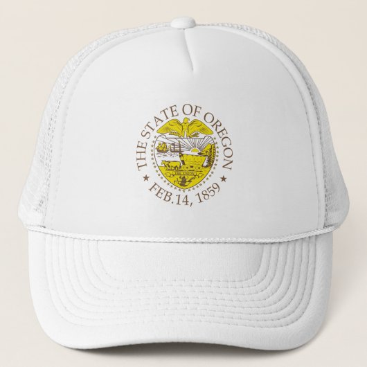 Oregon-teken Trucker Pet (Voorkant)