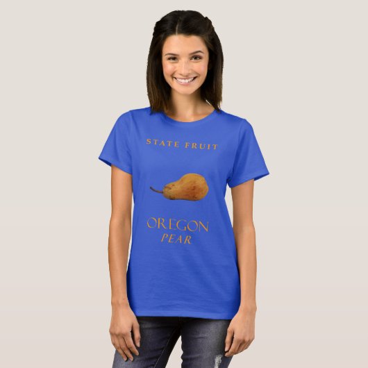 Oregon Territory Fruit De Pear T-shirt (Voorkant volledig)
