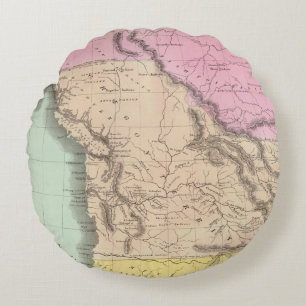 Oregon Territory Rond Kussen