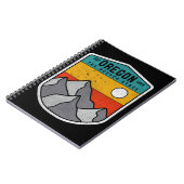 Oregon the Beaver State Mountain Souvenir Notitieboek (Linkerzijde)