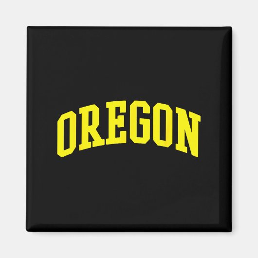 Oregon - Throwback Design - Clic  Magneet (Voorkant)