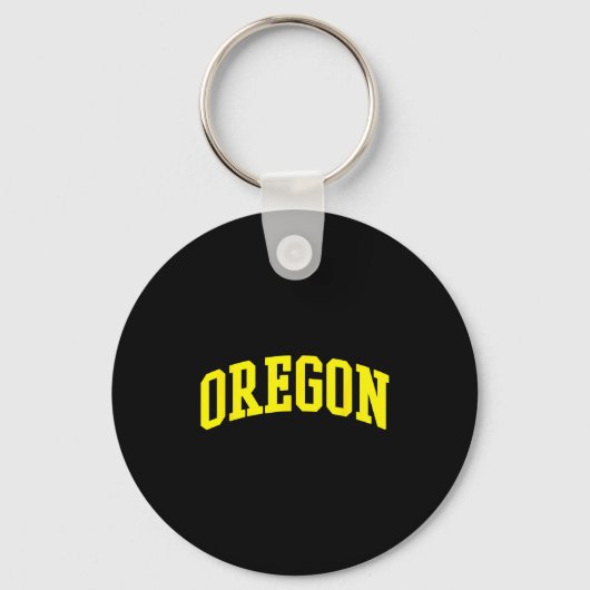 Oregon - Throwback Design - Clic  Sleutelhanger (Voorkant)