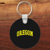 Oregon - Throwback Design - Clic  Sleutelhanger (Voorkant)