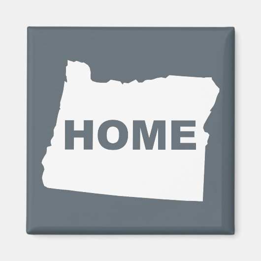 Oregon Thuis Weg Van Staat Koelkastmagneet Magneet (Voorkant)