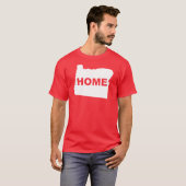 Oregon Thuis Weg Van State T-Shirt Tees (Voorkant volledig)