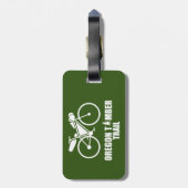 Oregon Timber Trail Bikepacking Bagagelabel (Achterkant verticaal)