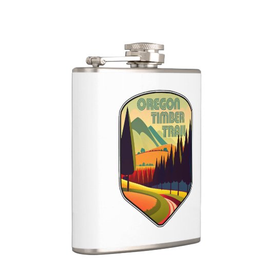 Oregon Timber Trail Kleuren Heupfles (Rechts)