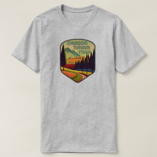 Oregon Timber Trail Kleuren T-shirt (Design voorkant)