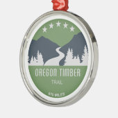 Oregon Timber Trail Metalen Ornament (Links)