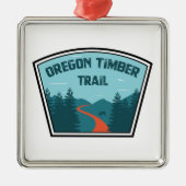 Oregon Timber Trail Metalen Ornament (Voorkant)