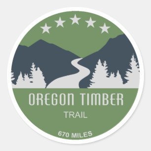 Oregon Timber Trail Ronde Sticker
