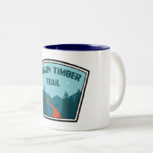 Oregon Timber Trail Tweekleurige Koffiemok (Voorkant rechts)