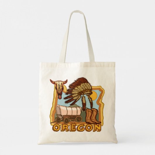 Oregon Tote Bag (Achterkant)