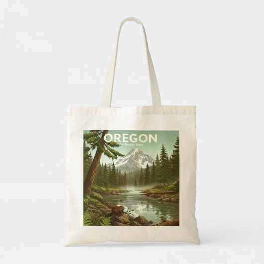  Oregon Tote Bag (Achterkant)