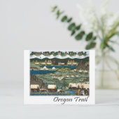 Oregon Trail Briefkaart (Staand voorkant)