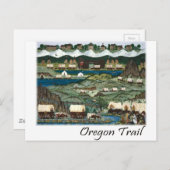 Oregon Trail Briefkaart (Voorkant / Achterkant)