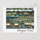 Oregon Trail Briefkaart (Voorkant)