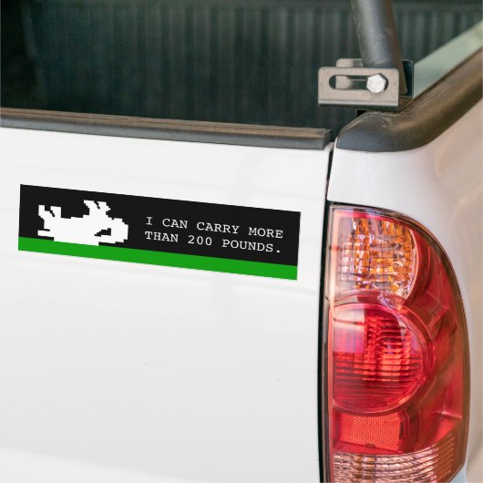 Oregon Trail Buffalo Bumpersticker (Op Truck)