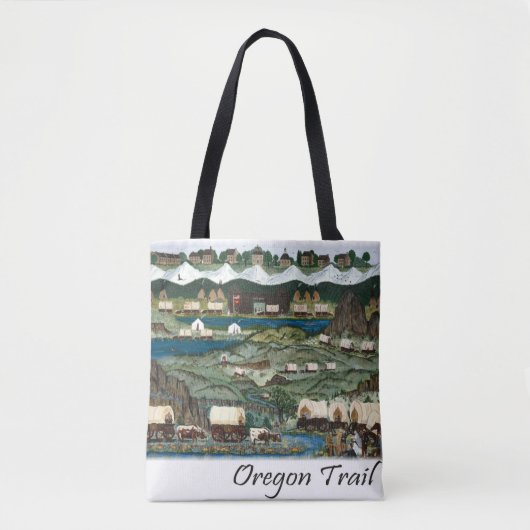 Oregon Trail Canvas tas (Voorkant)