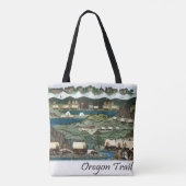 Oregon Trail Canvas tas (Achterkant)