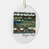 Oregon Trail Keramisch Ornament (Rechts)