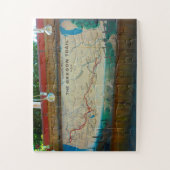 Oregon Trail Legpuzzel (Verticaal)