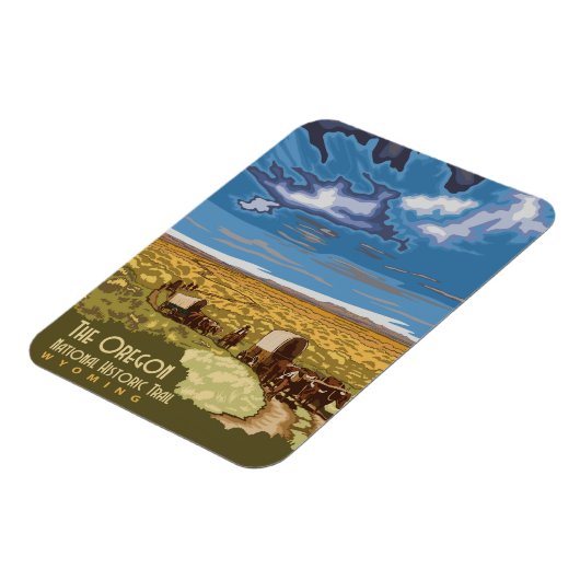 Oregon Trail Magneet (Linkerzijde)