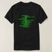 Oregon Trail - manieren om in het Westen te sterve T-shirt (Design voorkant)