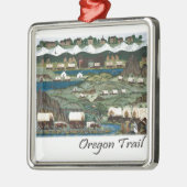 Oregon Trail Metalen Ornament (Links)