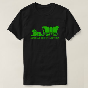 Oregon trail Newfoundlander stijl T-shirt