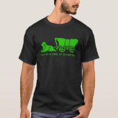 Oregon trail Newfoundlander stijl T-shirt (Voorkant)