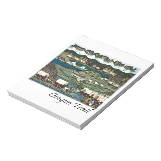 Oregon Trail Notitieblok (Linkerzijde)