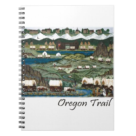 Oregon Trail Notitieboek (Voorkant)