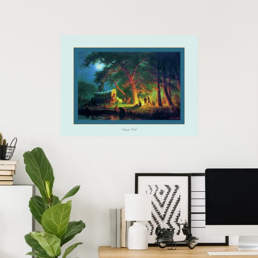 Oregon Trail Poster (Thuiskantoor)