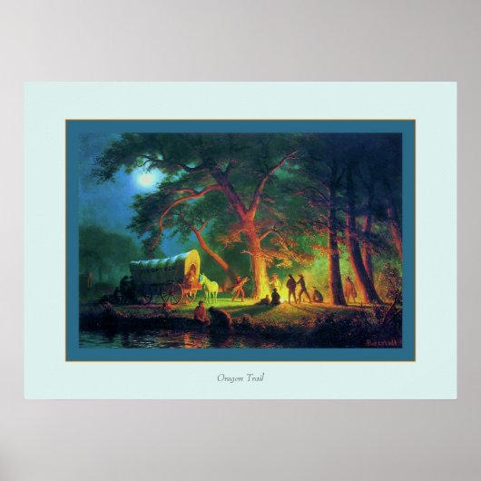 Oregon Trail Poster (Voorkant)