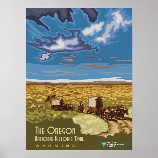 Oregon Trail Poster (Voorkant)