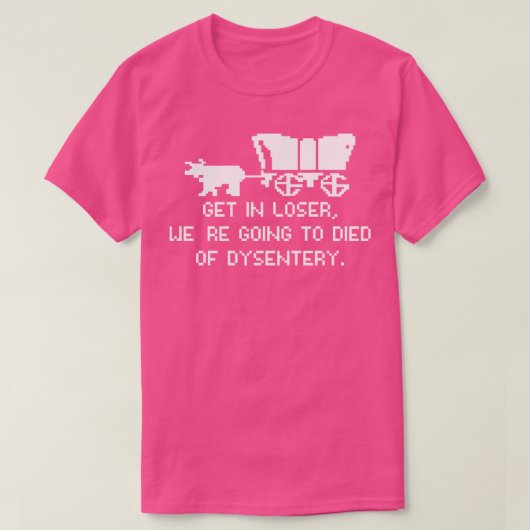 Oregon Trail sociale studies leraar Geschenk T-shirt (Design voorkant)
