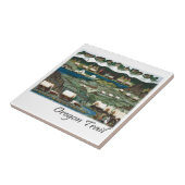 Oregon Trail Tegeltje (Zijkant)