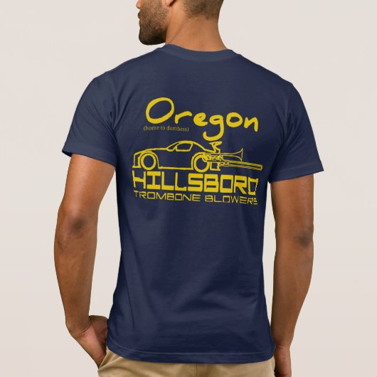 Oregon Trombone Blowers T-shirt (Achterkant)