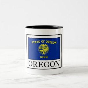 Oregon Tweekleurige Koffiemok