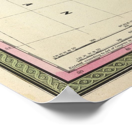 Oregon & Upper California Poster (Hoek)