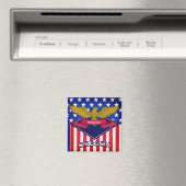 Oregon USA Flag Magneet (Insitu (Vaatwasser))