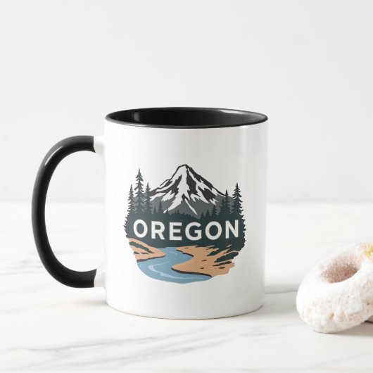 Oregon Verenigde Staten Mok (Met donut)
