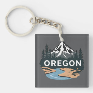 Oregon Verenigde Staten Sleutelhanger