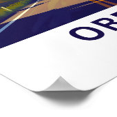 Oregon Verenigde Staten Travel Print (Hoek)